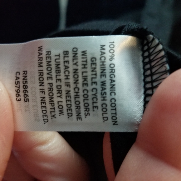 Nordstrom kids black shirt size S (7 & 8) - Picture 2 of 4